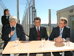 Se inauguró ayer la nueva Cárcel Departamental en Paraje Cerro Carancho