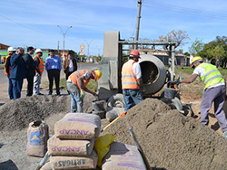 Se procedió a la entrega de obras de asfaltado, veredas, cordón cuneta y pluviales, en la ciudad de Tranqueras