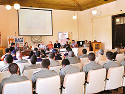 Coordinador del CECOED brindó una conferencia en la ciudad de Bagé