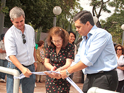 Quedó reinaugurada la Plazoleta del Liceo Nº 1 “Dra. Celia Pomoli”