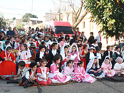 Fiesta de la Independencia en la Escuela Cristiana