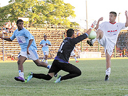 La Pay-18 ganó bien el amistoso ante Rivera. Fotografía: El telégrafo de Paysandú.