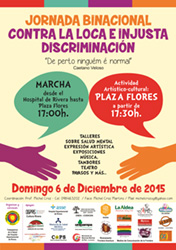 Jornada binacional “contra la loca e injusta discriminación”