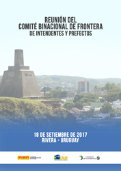 Comité Binacional de Frontera de Intendentes y Prefectos se reúne hoy en Rivera