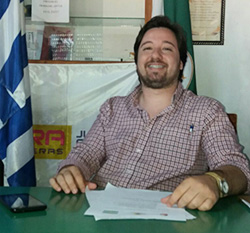 Richar Correa asumió como alcalde interino de Minas de Corrales