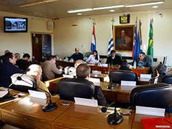 Reunión con la Comisión de Deportes de la Junta Departamental de Rivera