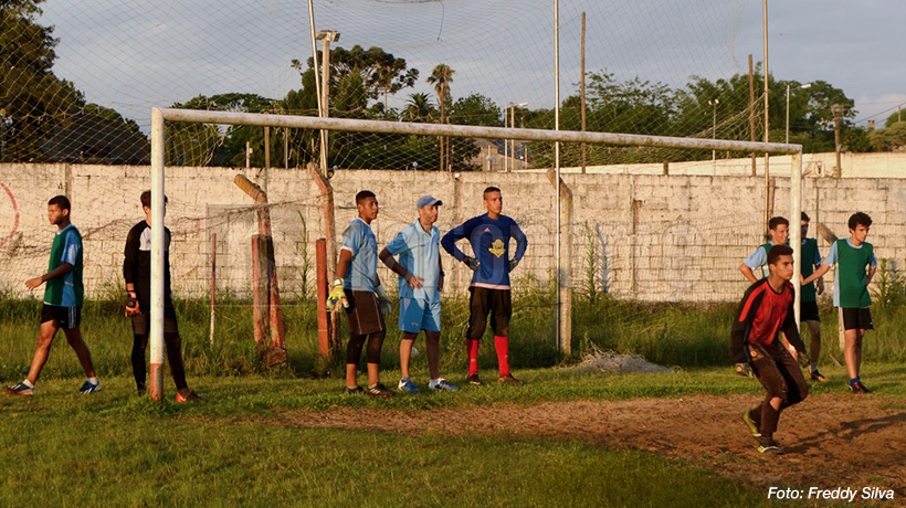 Entrenamiento de la selección sub-17