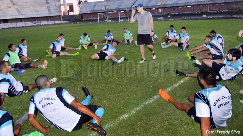 Entrenamiento de la selección mayor