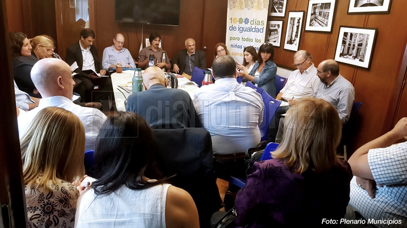 Sesionó en la ciudad de la paz la Mesa Ejecutiva del Plenario de Municipios