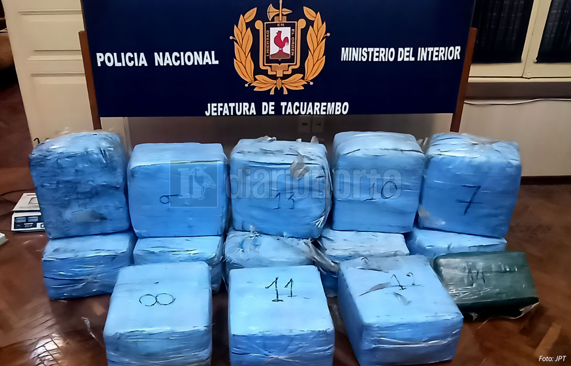 Síntesis Policial Policía De Tacuarembó Incautó 444 Kilogramos De Cocaína Diario Norte 