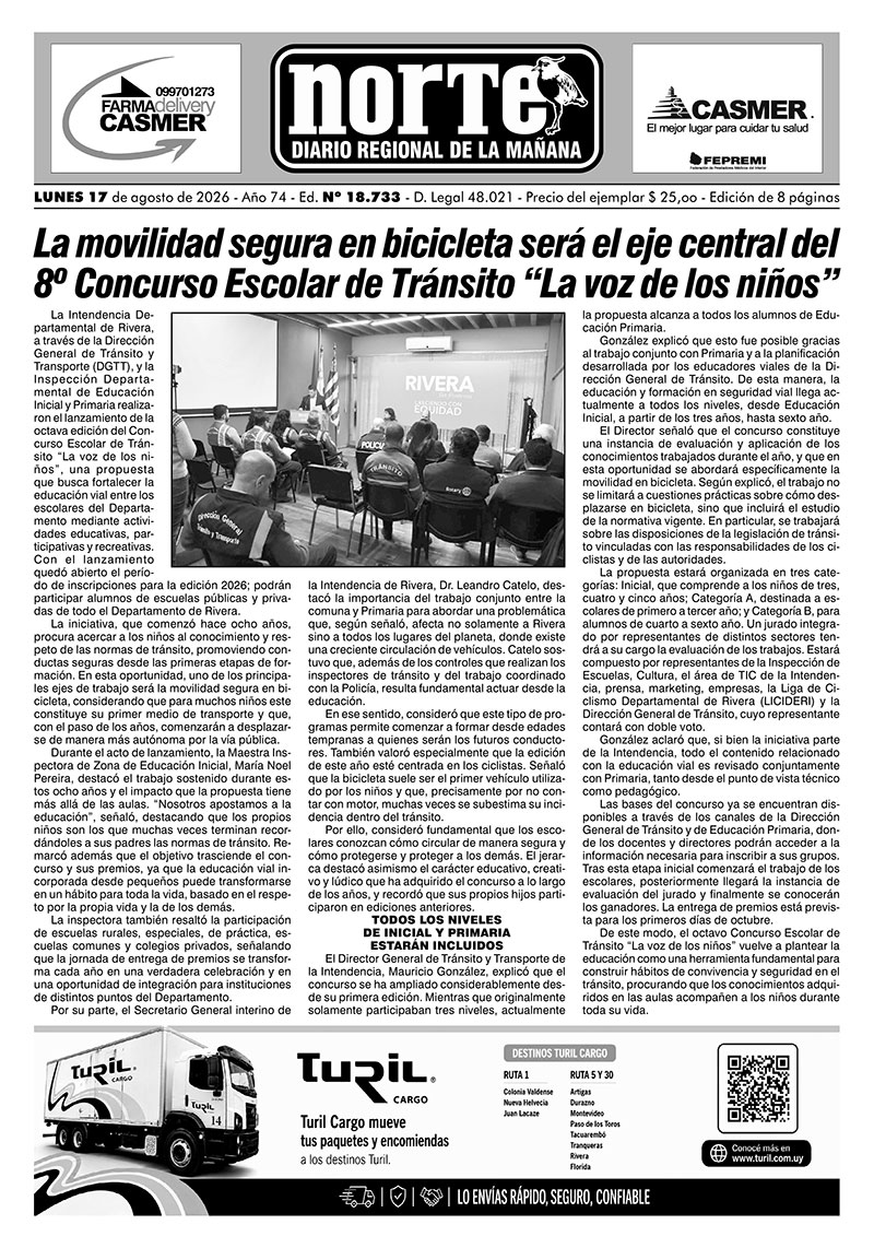 La portada del día