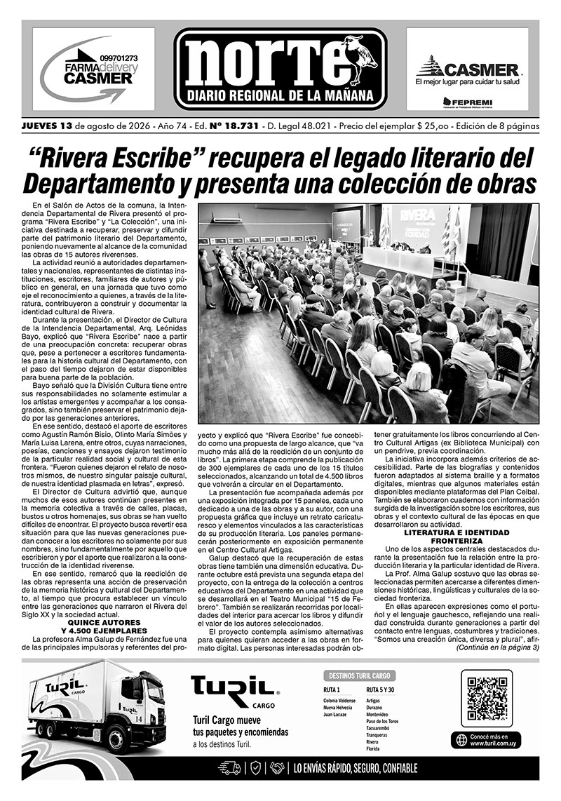 La portada del día