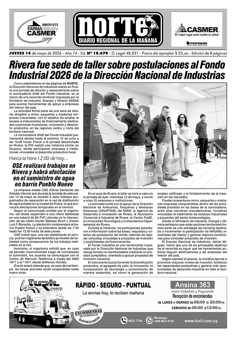 La portada del día