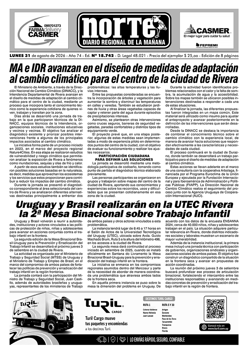 La portada del día