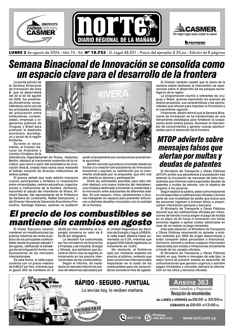 La portada del día