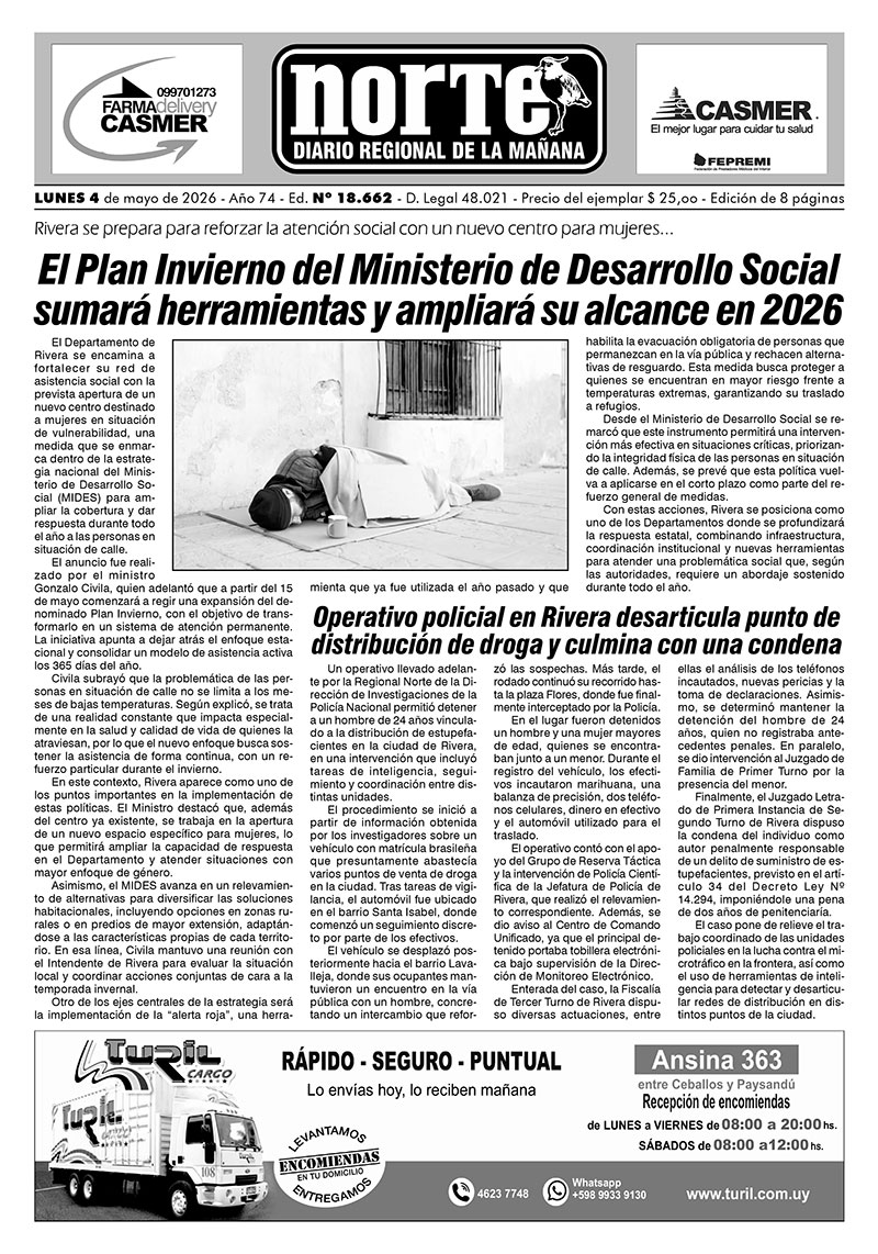 La portada del día