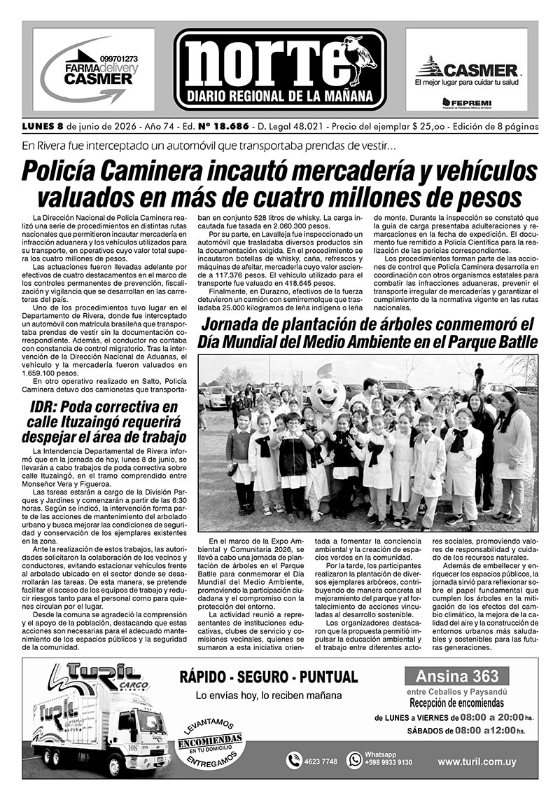 La portada del día