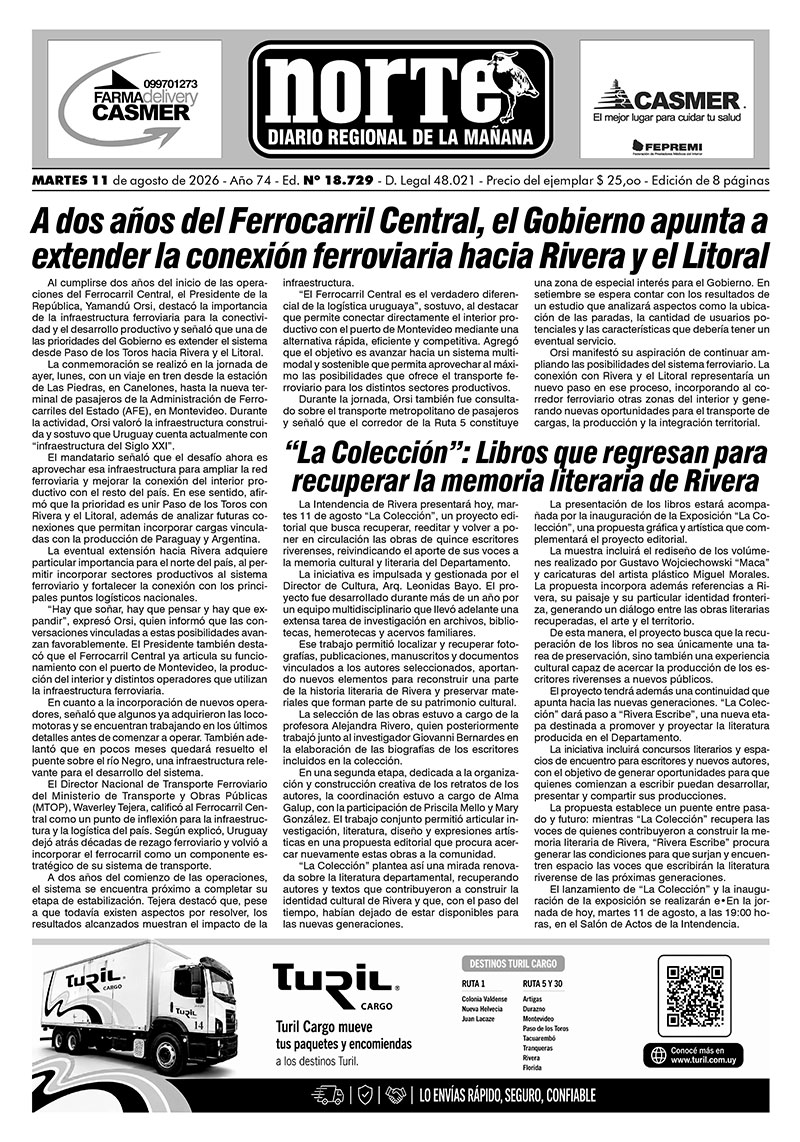La portada del día