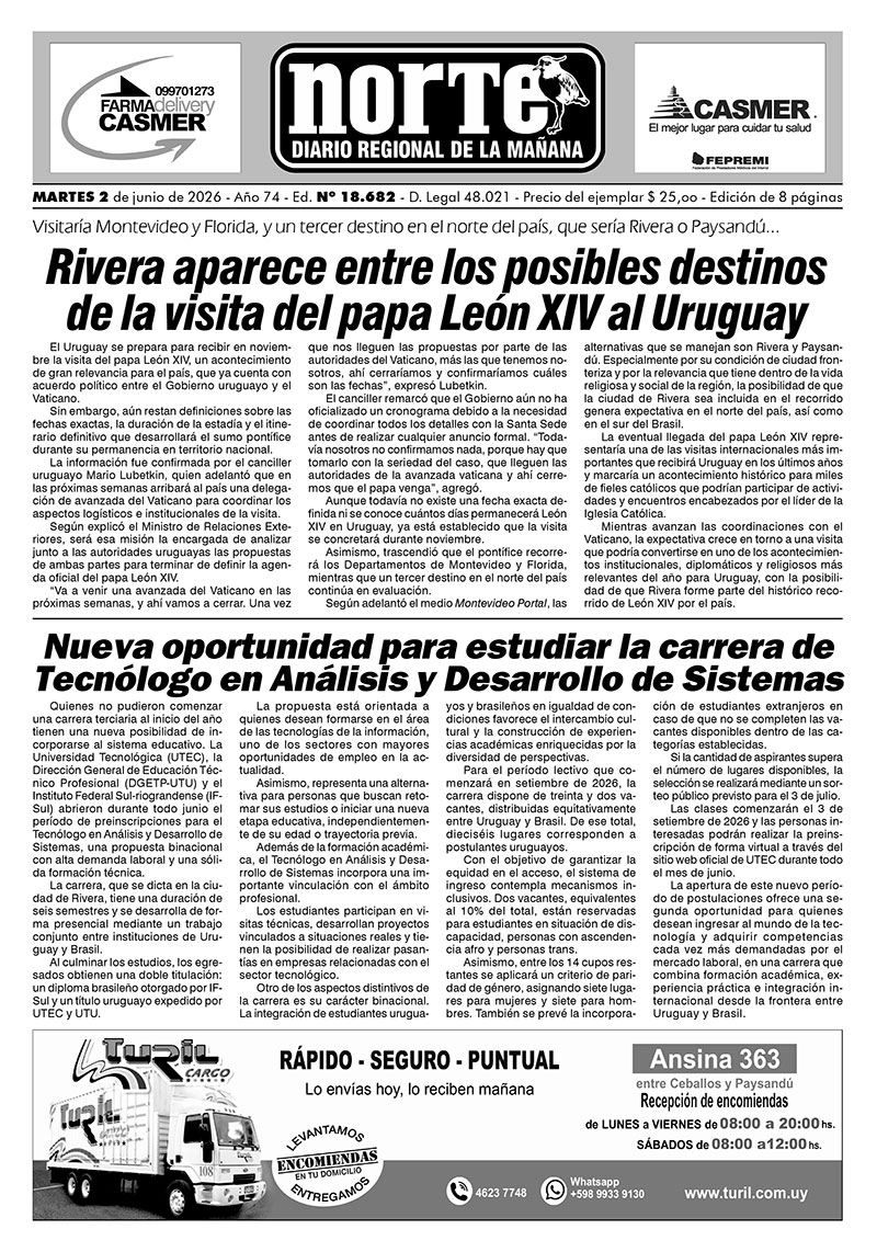 La portada del día