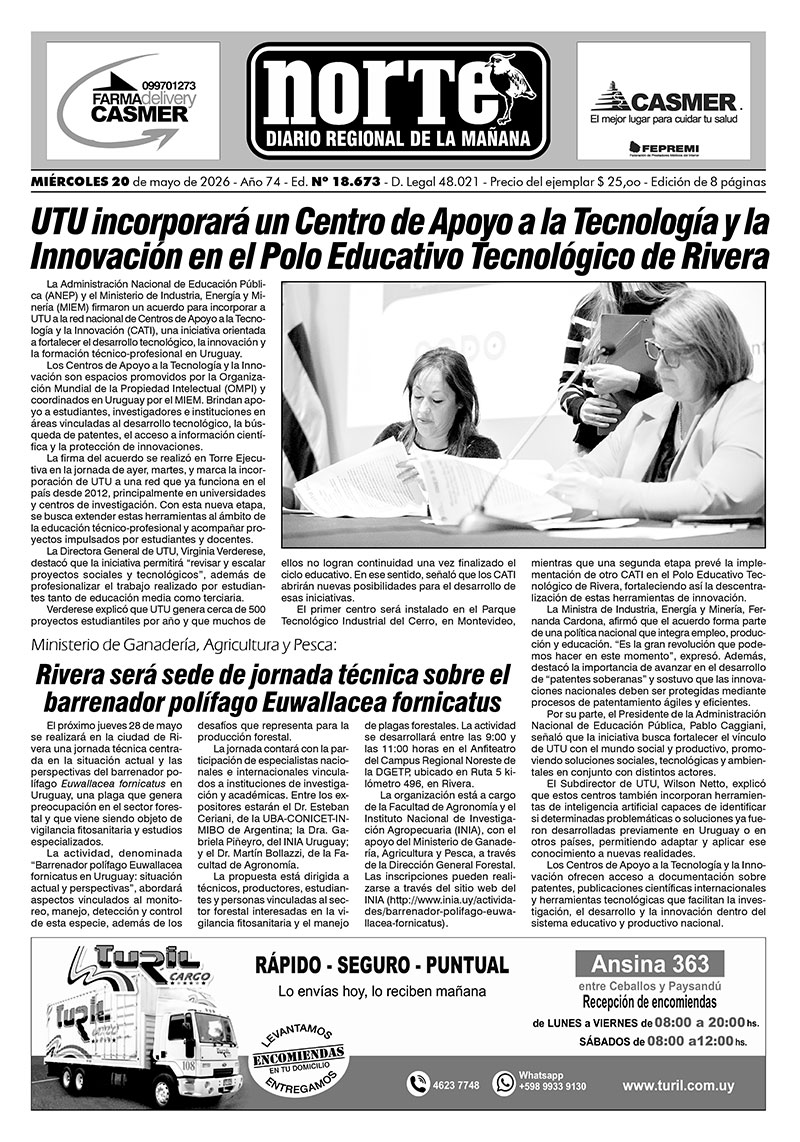 La portada del día