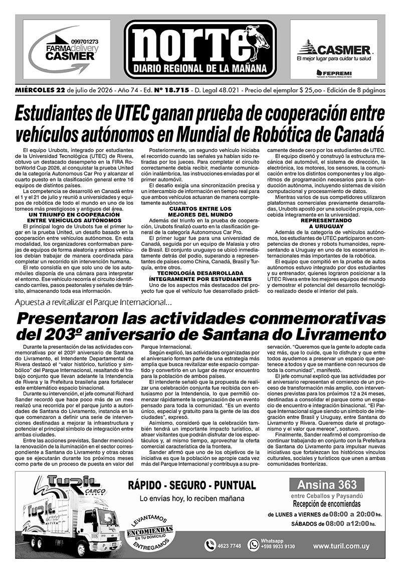 La portada del día