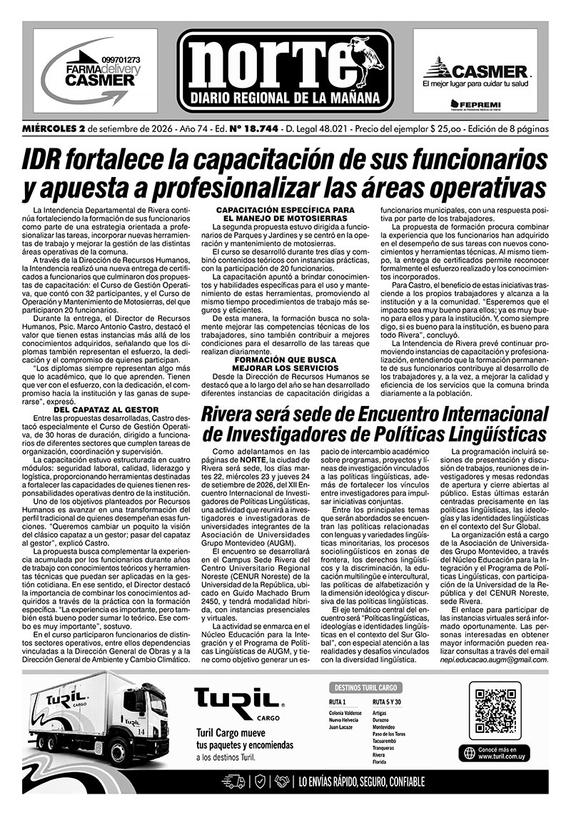 La portada del día