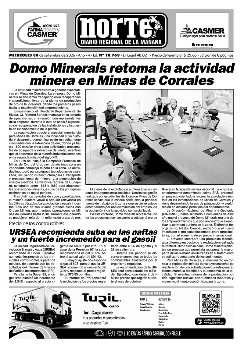 La portada del día