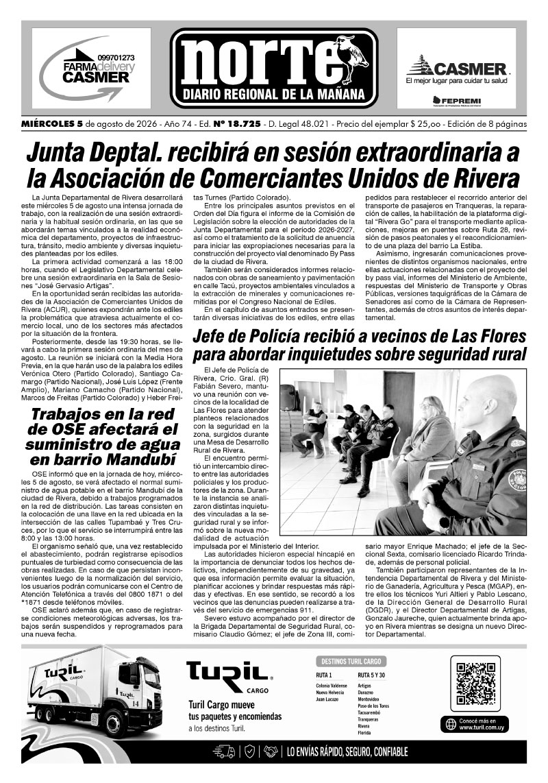 La portada del día
