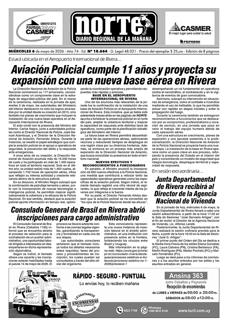 La portada del día