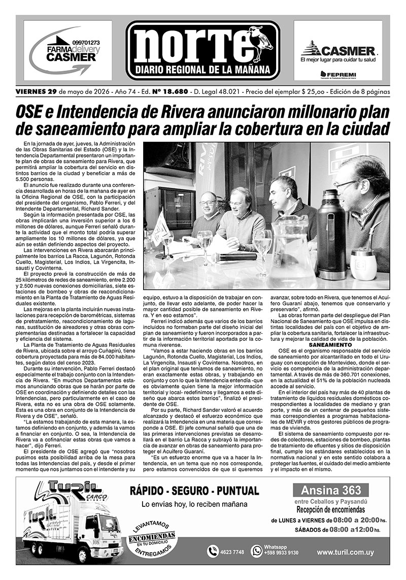 La portada del día