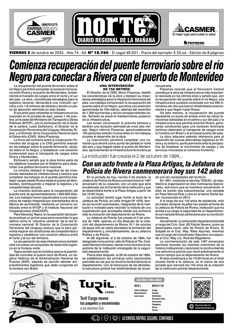 La portada del día