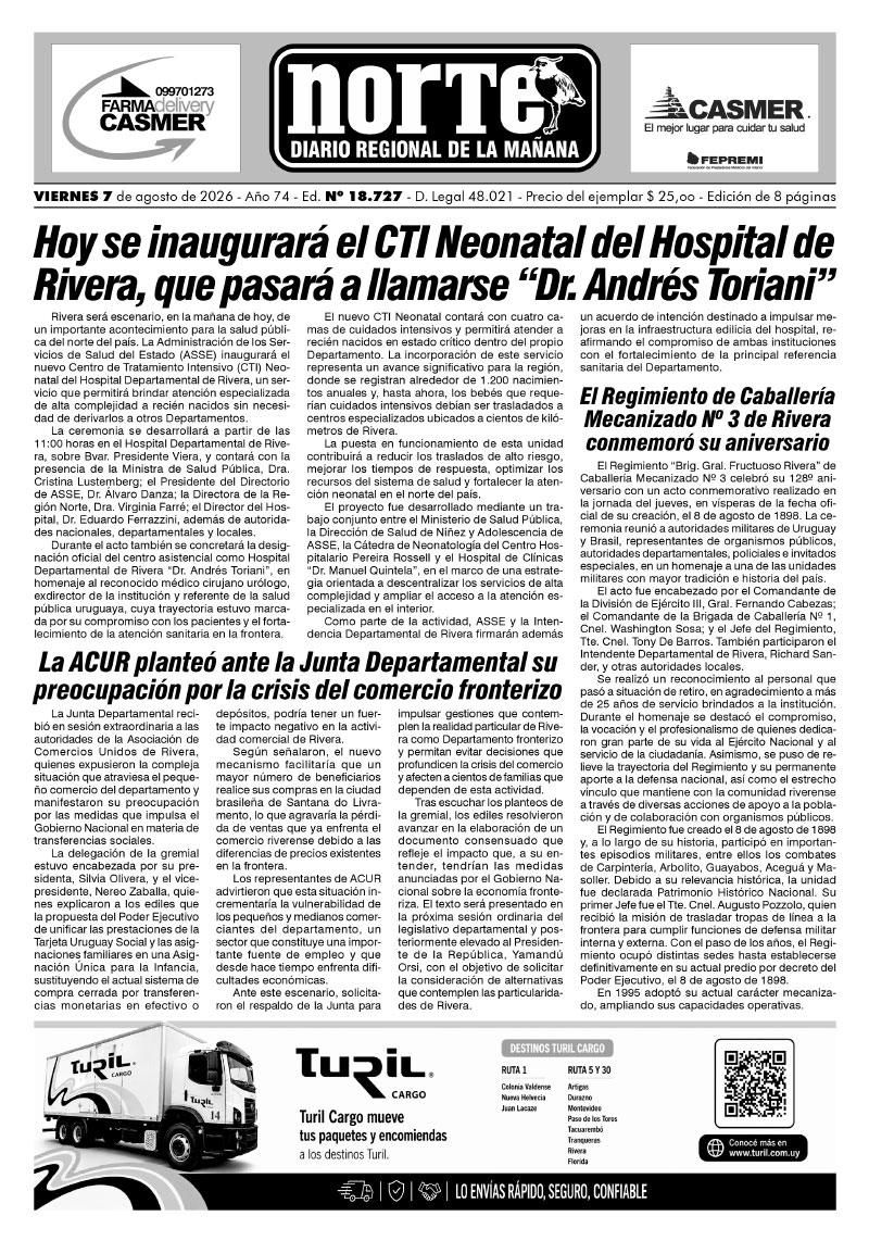 La portada del día